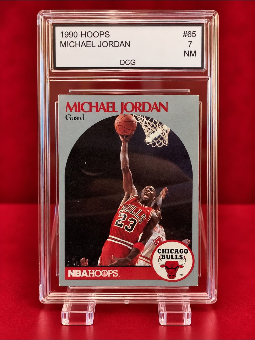 1990 Hoops Michael Jordan Trading Card - Chicago Bulls